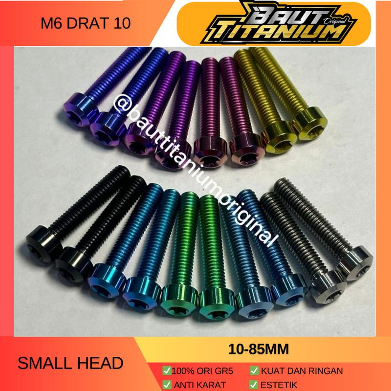 Bullone Metrico Titanio Bullone Svasato In Titanio Grade 5 - M6 X 1.00 X 20 Mm, Per Personalizzazioni E Dress Up Bullone Svasato Titanio M6x1.00x20mm Grade 5 Dress Up Bullone Metrico Titanio Bullone Svasato In Titanio Grade 5 - M6 X 1.00 X 20 Mm, Per Personalizzazioni E Dress Up Bullone Svasato Titanio M6x1.00x20mm Grade 5 Dress Up