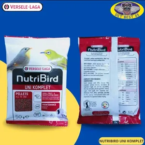 Nutribird Uni Komplete 50gr Makanan Burung Pleci Pemakan Buah & Serangga Versele-Laga