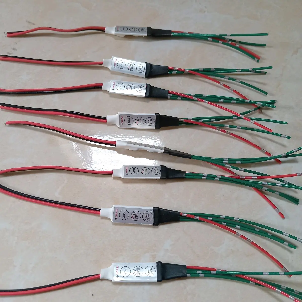 Modul Kedip LED Grill Truk 24V dan Mobil Motor 12V dengan Kabel