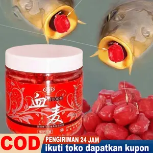 SERANG CEPAT!]1000/Pcs Umpan Pancing Pelet Ikan Cacing Merah Memiliki Aroma Menarik Mangsa Ikan / Umpan Ikan Mas Memancing Cepat Dalam 1 Detik / Umpan Pelet Cacing Merah Darah
