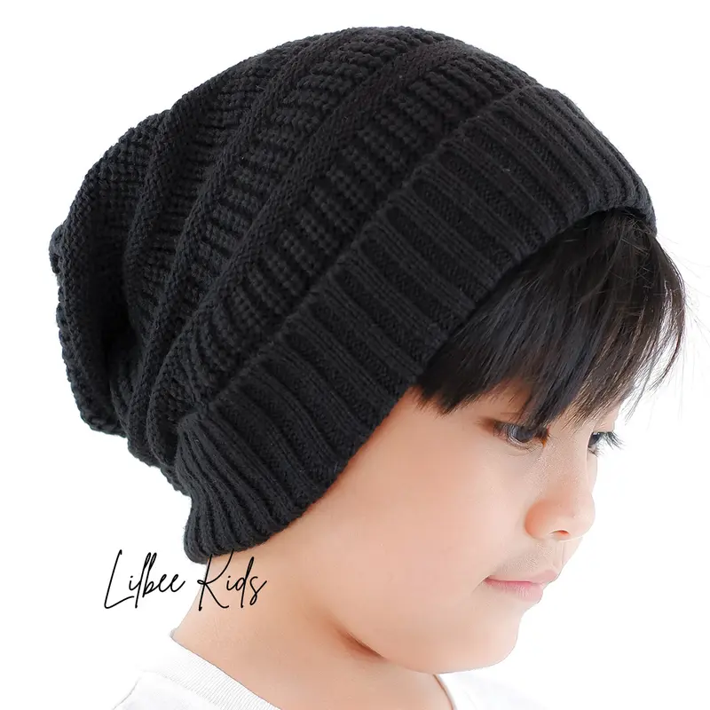 LILBEE Topi Kupluk Rajut Anak Laki Laki Lembut Halus Motif Unik KP 009 3