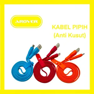 KABEL DATA AROVER FAST-GEN 5A SUPER FAST CHARGING PENGISIAN DAYA CEPAT MACARON MICRO/TYPEC/IOS KABEL PIPIH
