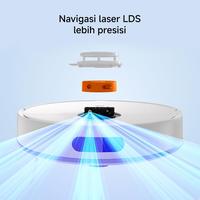 Gambar Xiaomi S40C Robot Vacuum | Kontrol Cerdas Xiaomi Home App | Daya isap 5.000Pa Powerful Suction | LDS Laser Smart Navigation | Multiple Sensor | Voice Control S40 C Robotic Vakum Pembersih Lantai 5kPa Vacuum Cleaner dari HangOn Official Store Kota Tangerang 3 Tokopedia