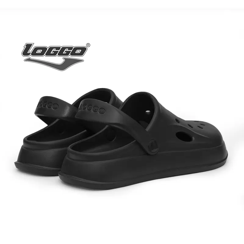 Loggo - Sandal Phylon Quartz - Sandal Clog Full Phylon warna Hitam 39-42 3