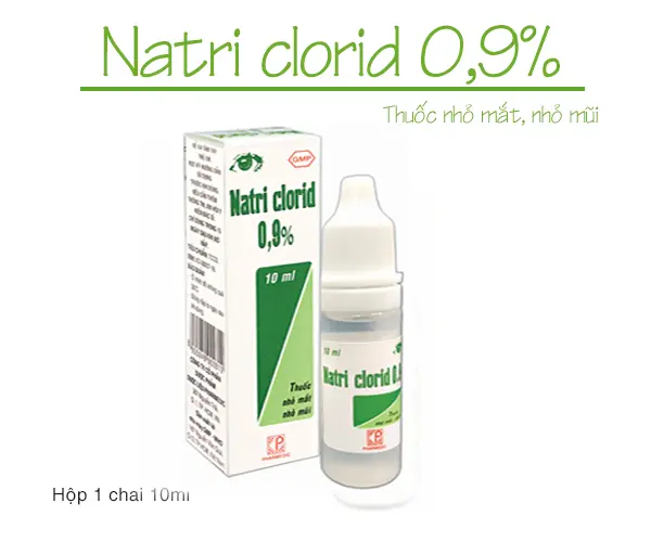 Nước muối sinh lý Natri clorid Lốc 10 chai 4