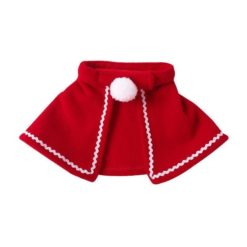 Product Introduction of New Year Christmas cat scarf, dog scarf, saliva towel, cat cape collar, pet accessories 1