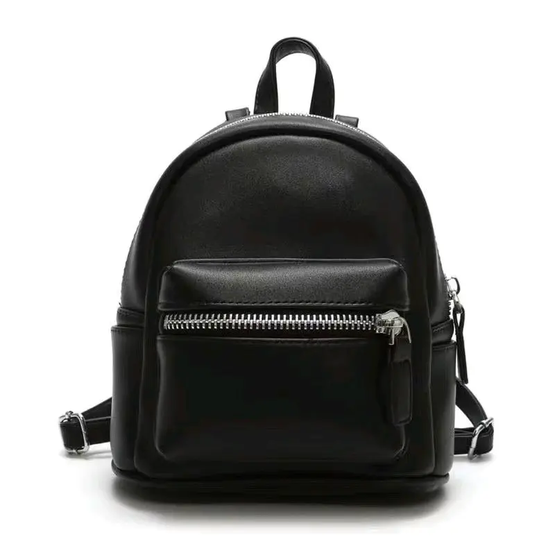 Tas Ransel Selmpang Mini Wanita Backpack Sekolah Kulit Cewek Perempuan 0
