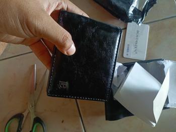 Product Review of BOSTANTEN Dompet Pria Koin Ritsleting Kulit PU Tiga Kali Lipat Hitam/Coklat/Kopi from K**n 0
