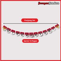 Gambar Banner Gantung Kertas "Gagah Garuda" DIRGAHAYU RI | Hiasan Dekorasi 17 Agustusan Pernak Pernik dari Juraganbendera Kota Surabaya 2 Tokopedia