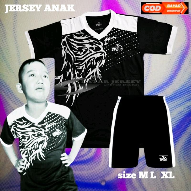 Jersey Bola Anak Umur 5-13 Tahun Stelan Baju Futsal Volly Badminton Anak Terbaru 2025 Bahan Adem Berkualitas - Sport Outdoor 3