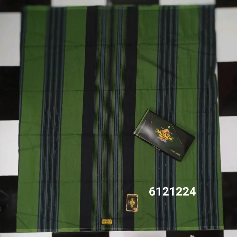 wadimor sarung  Dewasa berkualitas cocok untuk Pria Muslim Santri  Lebaran Remaja Motif Hitam murah obral 2