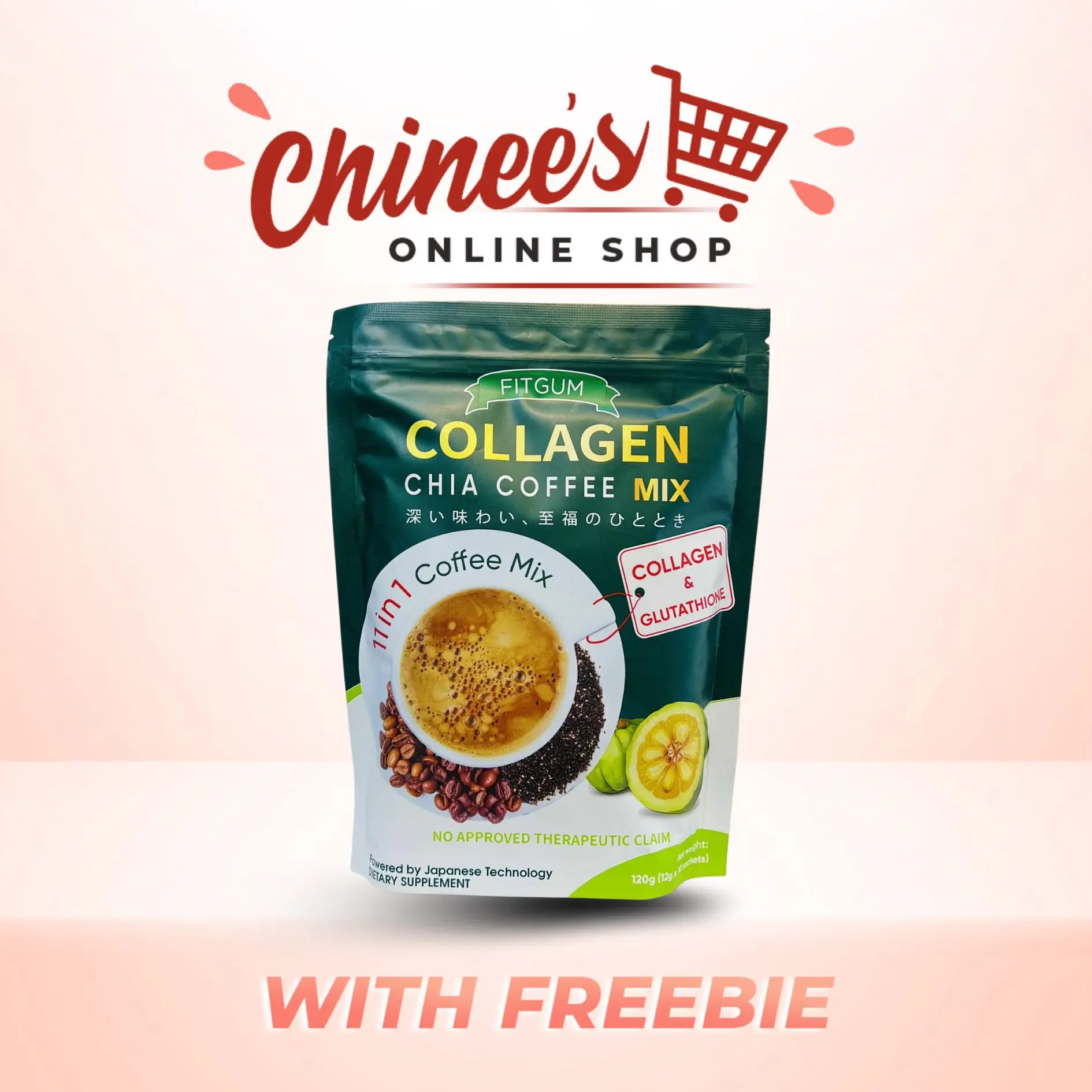 FITGUM COLLAGEN CHIA COFFEE MIX  ACAI BERRY - Energize Your Day, Nourish  Your Skin - TikTok Shop Philippines