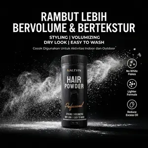 Professional Hair Powder Styling Bubuk Penata Rambut Hair Volumizing & Texture