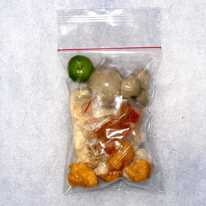 Baso Aci Ayam Suwir Original Extra Bawang Goreng Kangfood Pedas Gurih 1