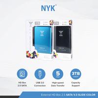 Gambar NYK Casing Hard Disk SSD External Case 2.5" Sata USB 3.0 RANDOM COLORS dari NYK Indonesia Kota Administrasi Jakarta Pusat 2 Tokopedia