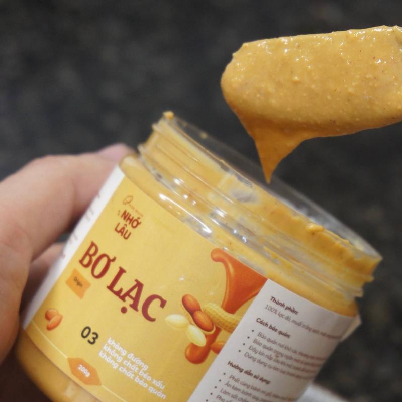 Món Ngon Nhớ Lâu - Bơ Đậu Phộng 200g - Loại Mịn