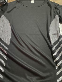 Product Review of Men's Dri-fit Shirt Fashion Quick-Dry Solid Color Ice Silk Mesh T Shirt Summer Cool Short Sleeve Casual Dri-Fit Basic Tops for Men from @**e ** 0