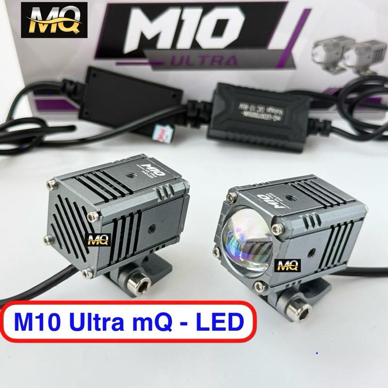 Đèn Trợ Sáng Bi Cầu Mini M10 Ultra Titan mQ-LED & M one+ 3 Chế Độ 12-24v 45w Lắp Ô Tô Xe Máy M3MINI Đèn Led bi cầu mini