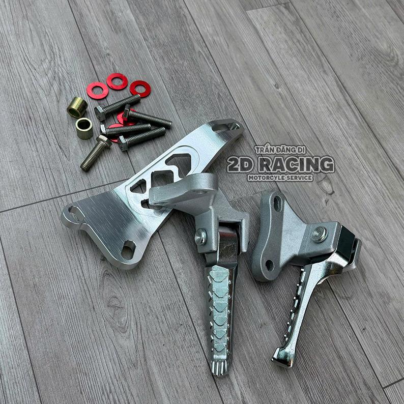  Gác chân Malay Raider Exciter Sonic Winner Satria nhôm CNC 