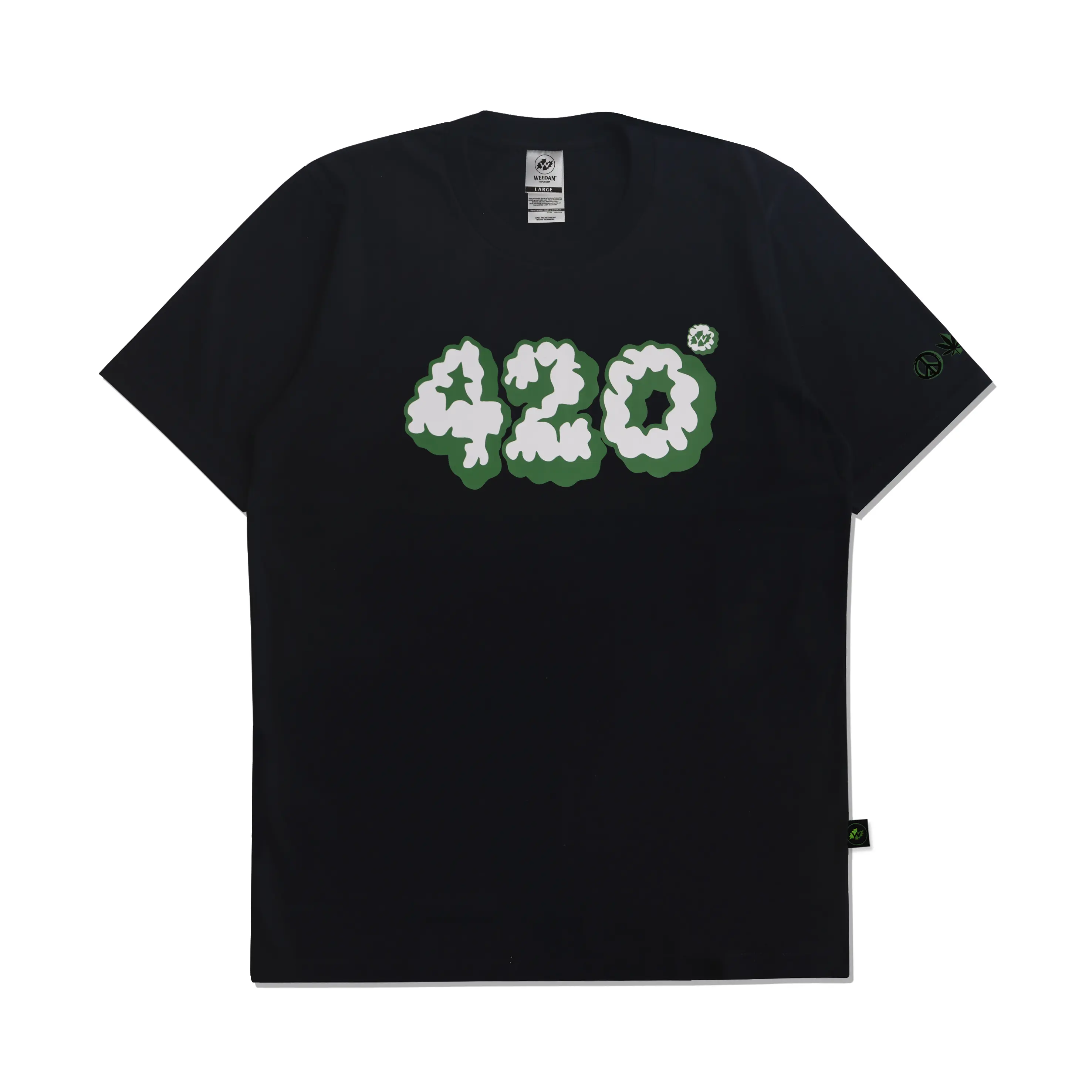 Weedan - 420 Logo T-Shirt - Cotton Combed 24s