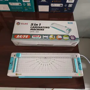 Mesin Laminating SUN / Plastik Laminating A3 / F4 / A4 - Laminating Panas & Laminasi Dingin untuk KTP, Ijasah, KK, Sertifikat, Akte, Dokumen