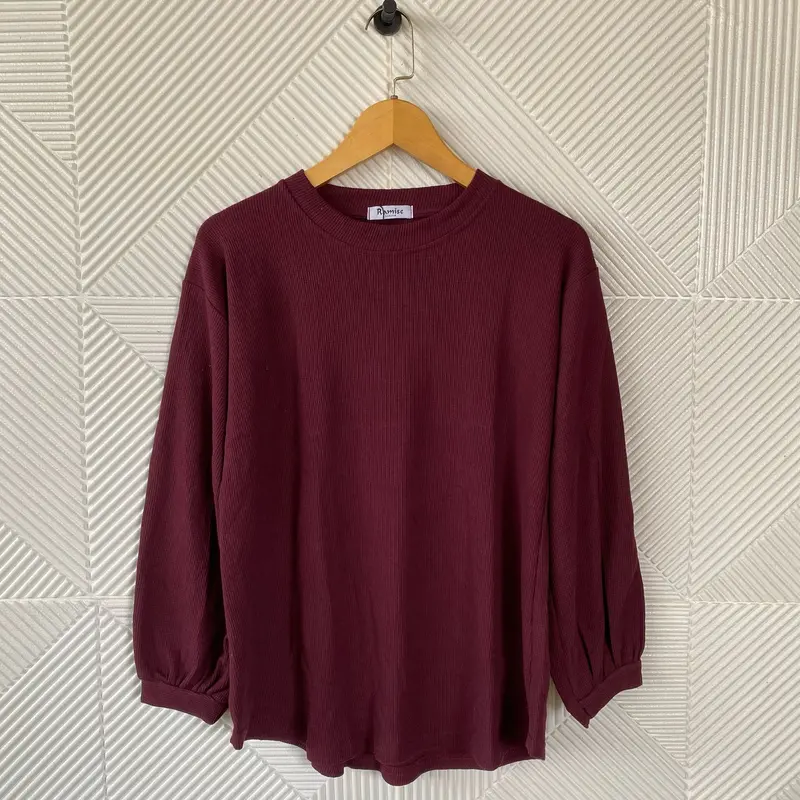 atasan kaos oversize polos lengan panjang wanita/kaos jumbo/kaos oblong/atasan kxxL oversize oval lengan panjang wanita/shabhira16 8