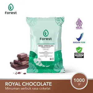 Bubuk Minuman ROYAL CHOCOLATE Powder 1000 g - FOREST Bubble Drink Susu