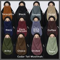 Gambar Cadar Tali Muslimah Wolfis Halus Nyaman Tidak Menerawang - Army dari Hijab Hayuri Official Kota Bekasi 3 Tokopedia