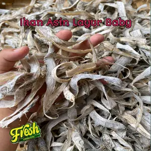 1Kg Fresh Products Ikan Asin Layur Baby Premium Kering  Tanpa Pengawet Pewarna Segar Seafood