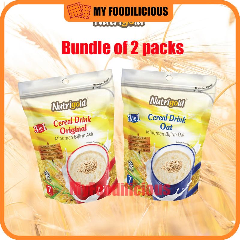 Product Introduction of Nutrigold 3 In 1 Cereal Drink Original /Oat 30g x 7's 3