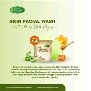 Nenek Moyang69 Skin Facial Wash Sabun Wajah Diformulasikan Dengan Niacinamide Aloe Vera Extract Dan Hyaluronic Acid
