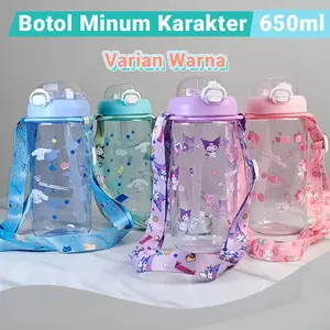 PROMO Botol Minum Anak Karakter Lucu 650ML Botol Minuman