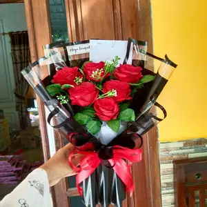 buket bunga artificial / buket anniversary / buket ulang tahun