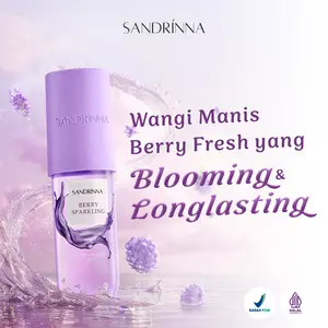 Sandrinna Berry Sparkling Perfume Mist - Parfum Mist dengan Aroma Buah dan Lavender untuk Tampilan Segar
