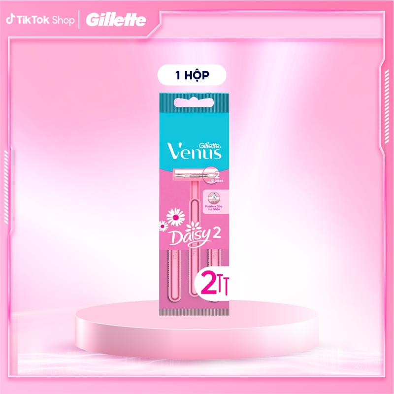  Dao cạo Nữ GILLETTE Venus Daisy 2 Vỉ 2 Cây 