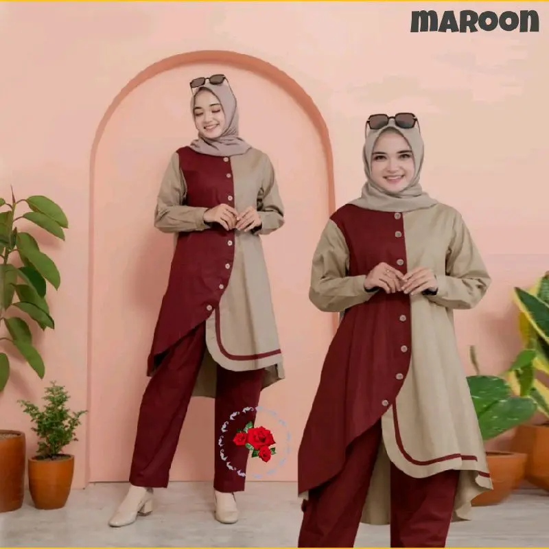 (NEW) VIRZA SET SIZE MULAI DARI M-4XL/ SETELAN KEKINIAN/ BUSUI FRIENDLY/ BISA COD SELURUH INDONESIA REMAJA DAN DEWASA