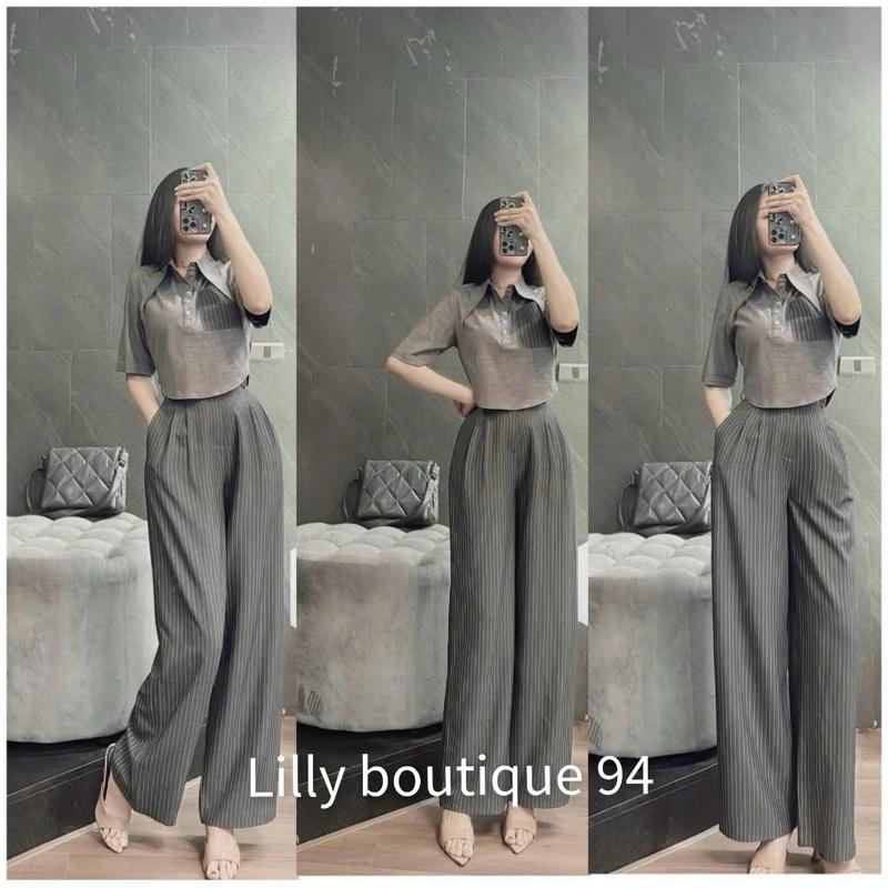   Có Phiên Bản Cho Nấm Quần Ống Suông Cạp Trước Chun Sau Khoá Kéo Chất Vải Mềm Mịn Mát 