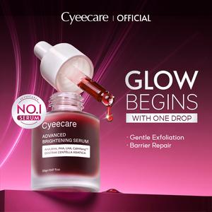 CyeeCare Advanced Brightening Peeling Serum 1pcs 20g -  Skincare dengan Centella Asiatica & Niacinamide untuk Kulit Cerah dan Bercahaya