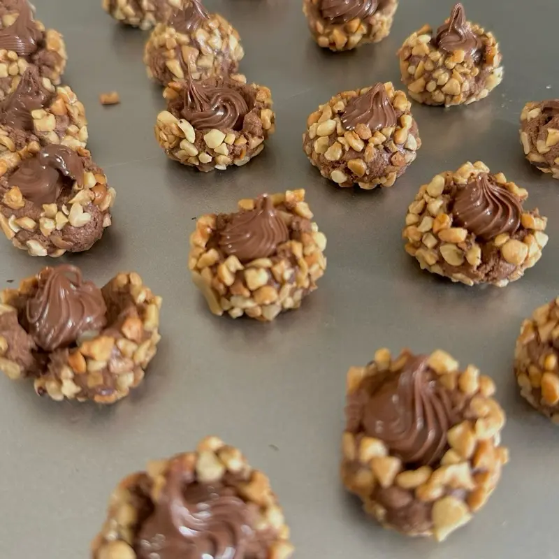 Nutella Nougat Cookies kemasan jar 800 ml 0