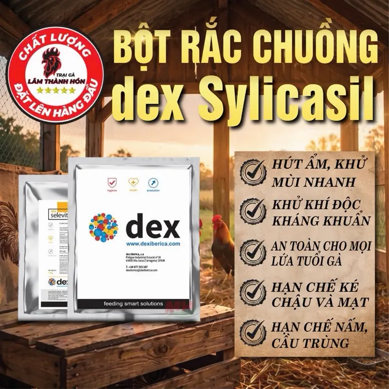 BỘT RẮC CHUỒNG NHẬP TÂY BAN NHA: HÚT ẨM KHỬ MÙI NGÂY LẬP TỨC-KHÁNG KHUẨN-KHÁNG NẤM-KHỬ KHÍ ĐÔ.C CHUỒNG GÓI 1KG