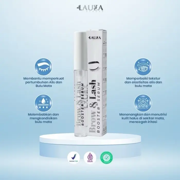 Serum Bulu Mata | Eyelash And Brow Serum Booster | Lauskin Beauty 0