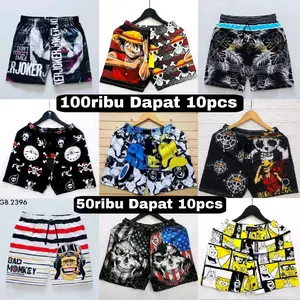 Celana Boxer Viral 100ribu Dapat 10 Celana Bisa Dipakai Pria & Wanita Celana  Pendek  Santai