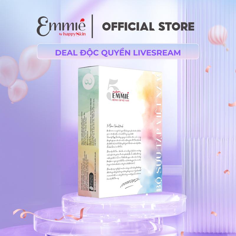 [ Emmié x DEVEE ] Hộp 10 mặt nạ sinh học phôi dừa siêu tinh chất - Bộ sưu tập Việt Nam 25g x 10