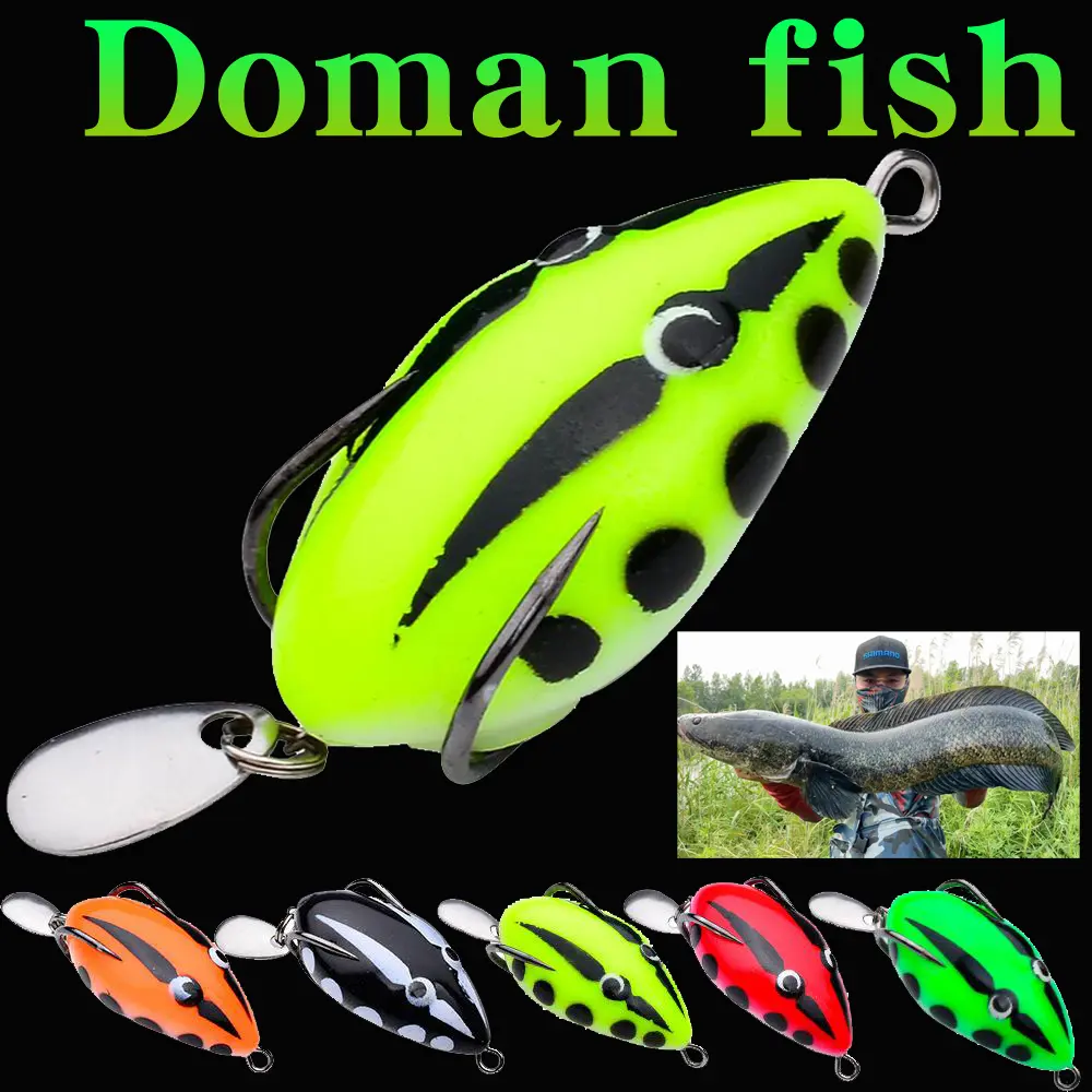 Thunder Frog Luya Bait 4cm 5G Simulation Lure Lure Soft Bait Snakehead Bait Modified Thunder Frog Soft Bait Fishing Gear