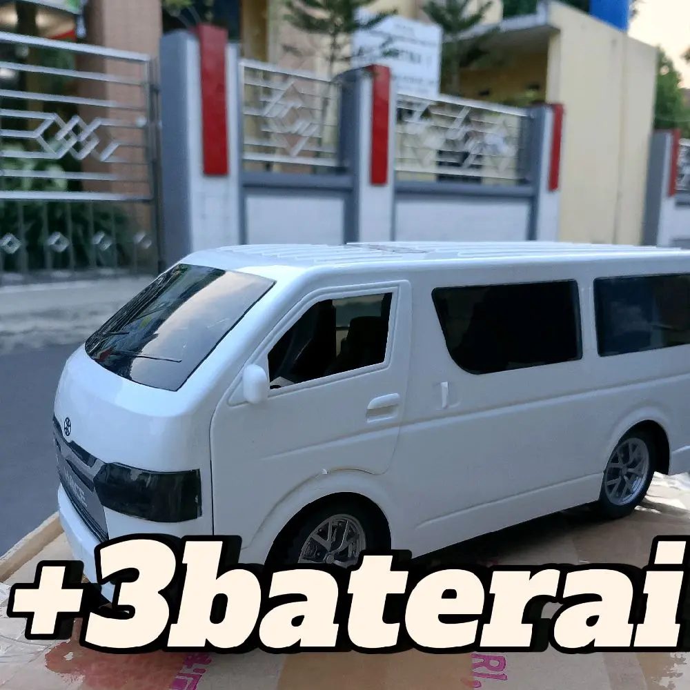 putih/hitam+3 baterai