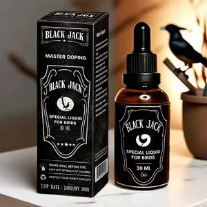 Black Jack Vitamin Burung Original 30 ML Penggacor Semua Jenis Burung Murai Batu Kacer Kenari Pleci Sogon DLL