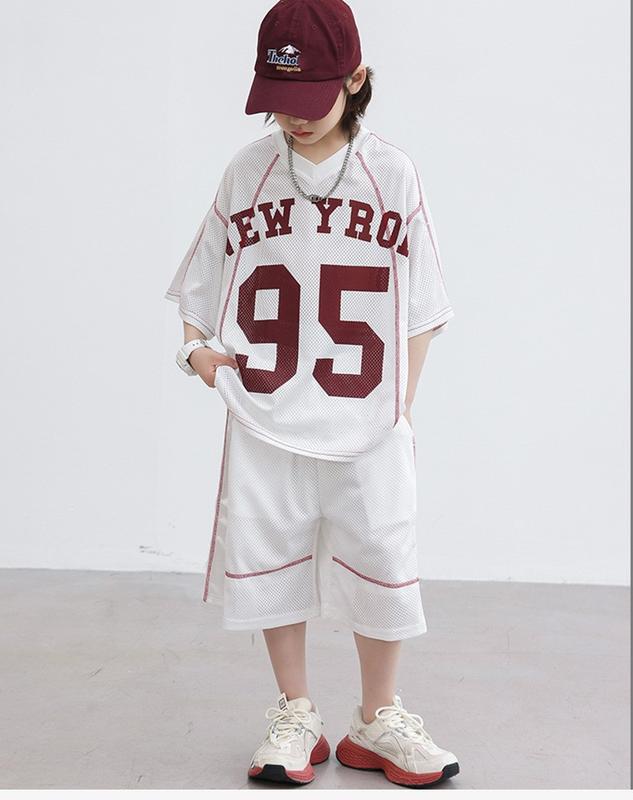 (FORM TO RỘNG ) BỘ QUẦN ÁO CHẤT THUN LƯỚI MỎNG MÁT SÀNH ĐIỆU PHONG CÁCH CHẤT MỀM MÁT MẶC HÈ CHO BÉ TRAI VÀ BÉ GÁI