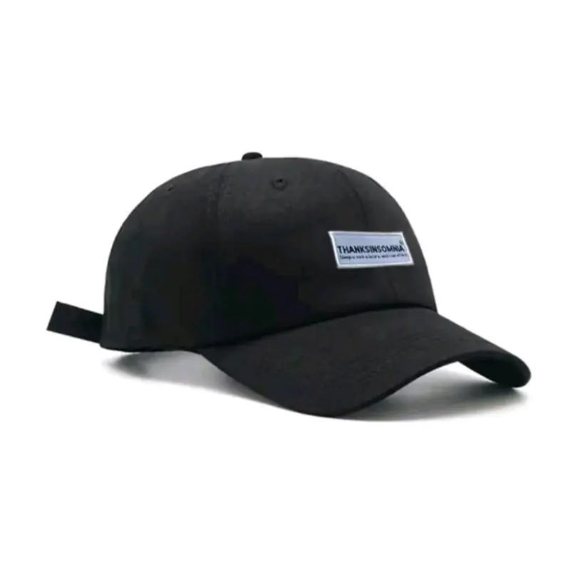 Topi Distro Thanksinsomnia - Beli 1 Dapat 3 item Topi - Jam led dan kacamata kekinian Hitam Karet Pria Pengait 3