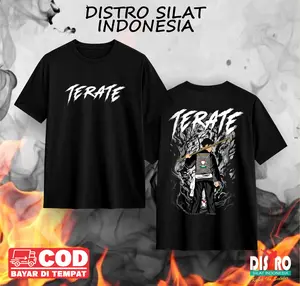 Kaos Baju SH Terate 1922 Bahan Katun24s Kualitas Distro Tebal Adem Nyaman Di pakai