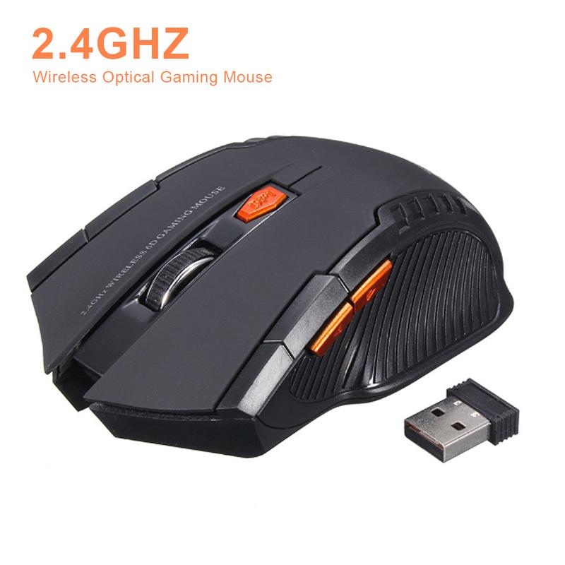 Chuột không dây, SH, 2.4GHz, Tetikus Optik không dây, với bộ thu USB, Thích hợp cho máy tính và máy tính xách tay, Trò chơi mới